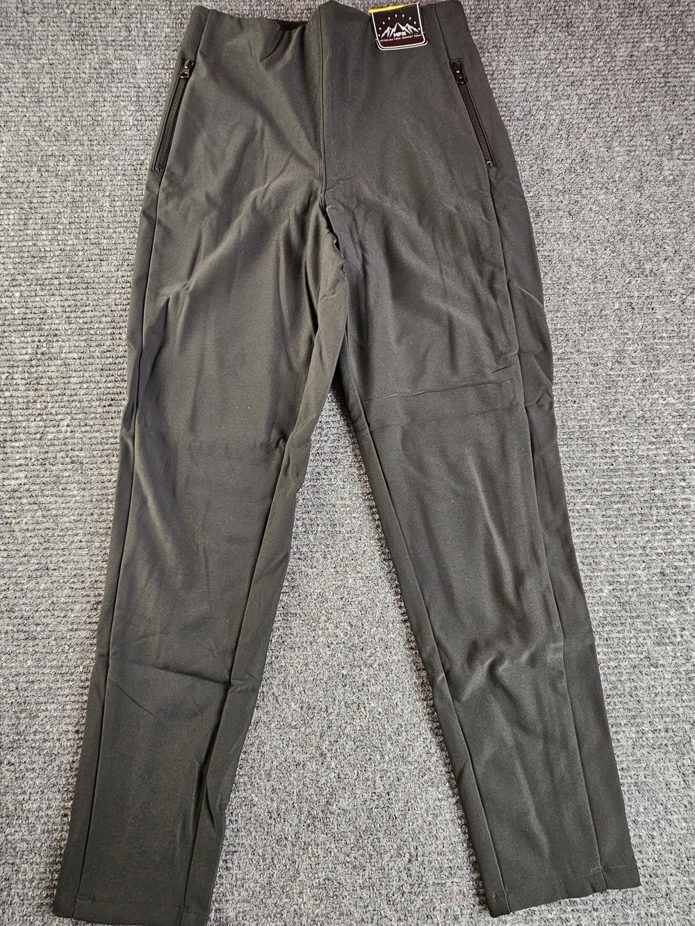 New HFX Womens Winter Tech Pants Small Fleece Lined NWT Black